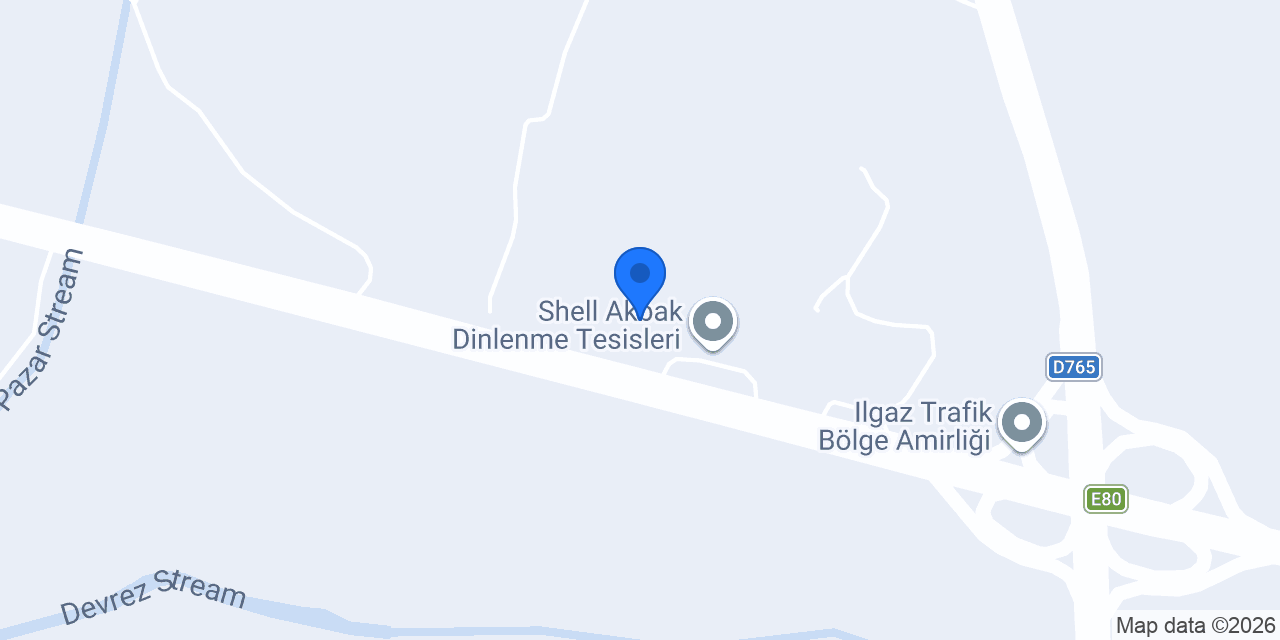 Akbak Otel konumu