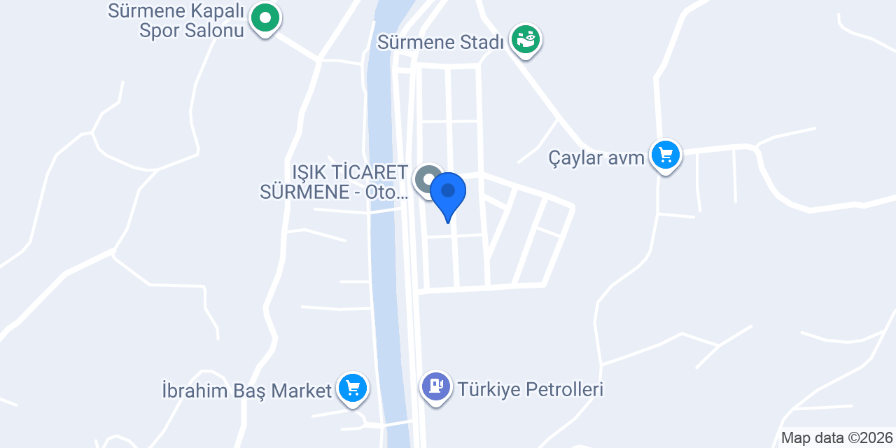 Sürmene Bıçak konumu