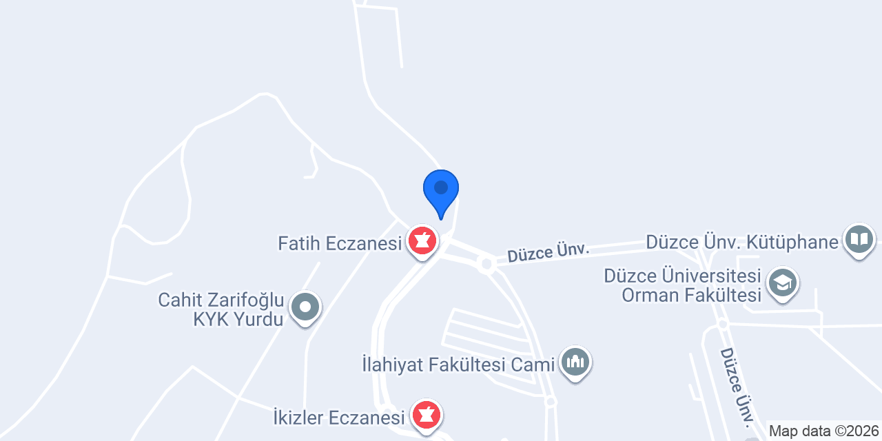 Ahsen Eczanesi konumu