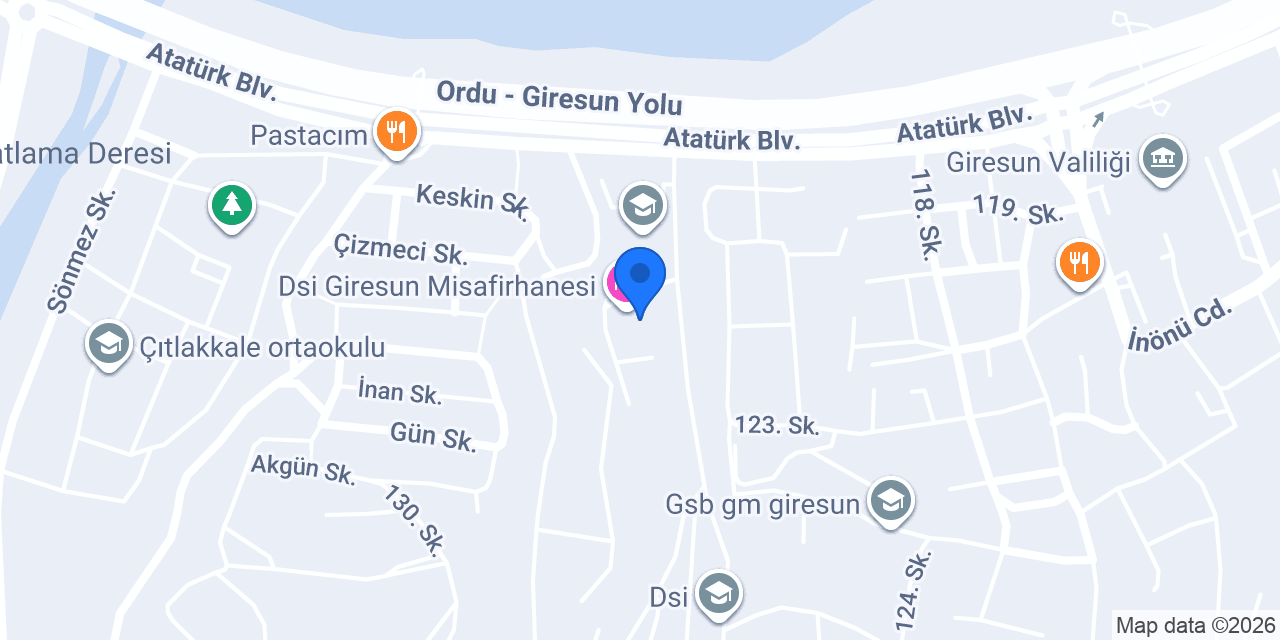 Dsi 226. Şube Müdürlüğü konumu