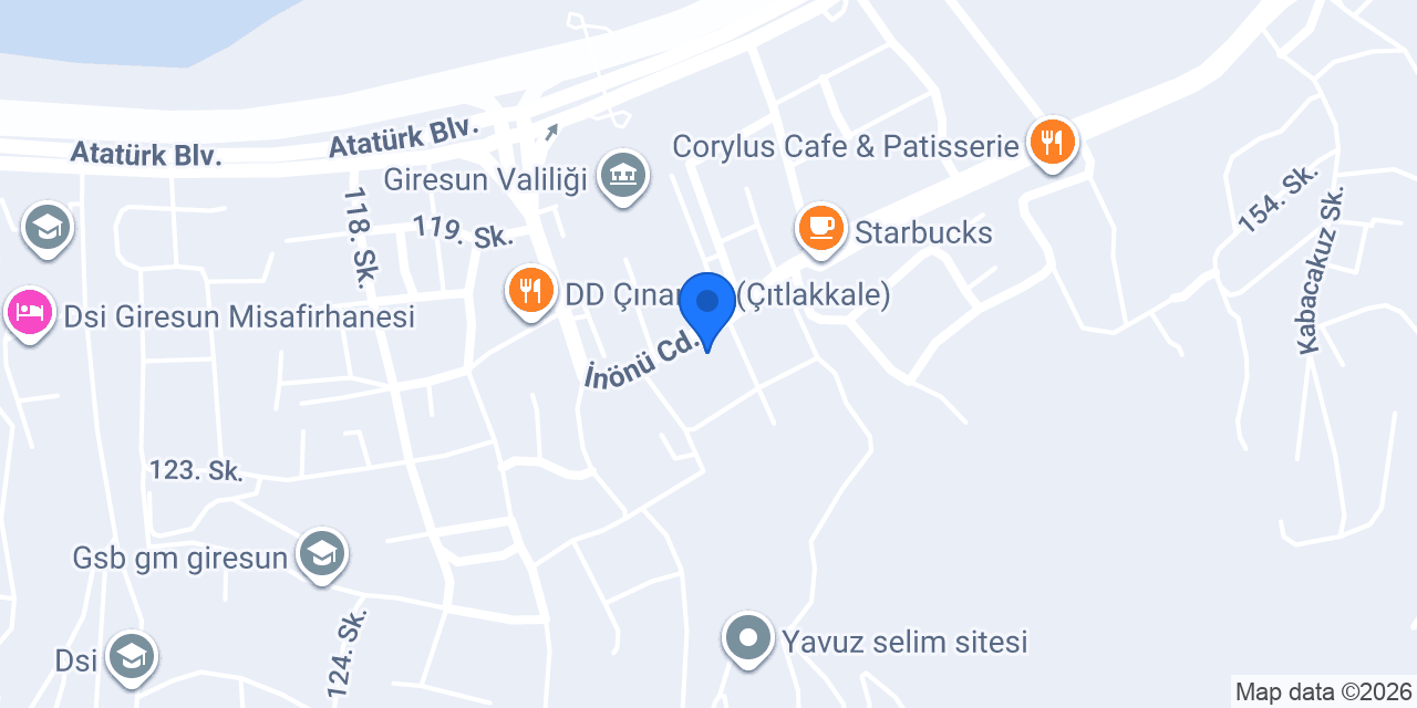 Expres Kuru Temizleme konumu