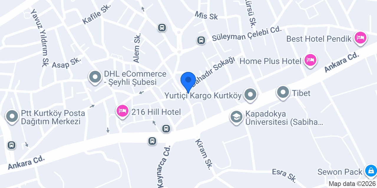 Roka Yemek Evi konumu
