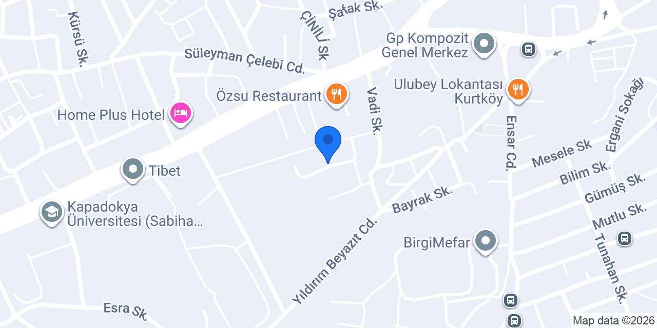 ANKA LEVHA SAC konumu