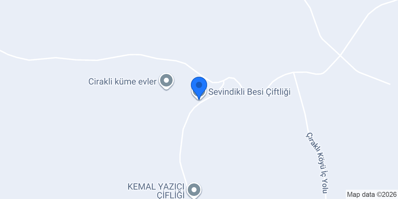 Sevindikli Besi Çiftliği konumu