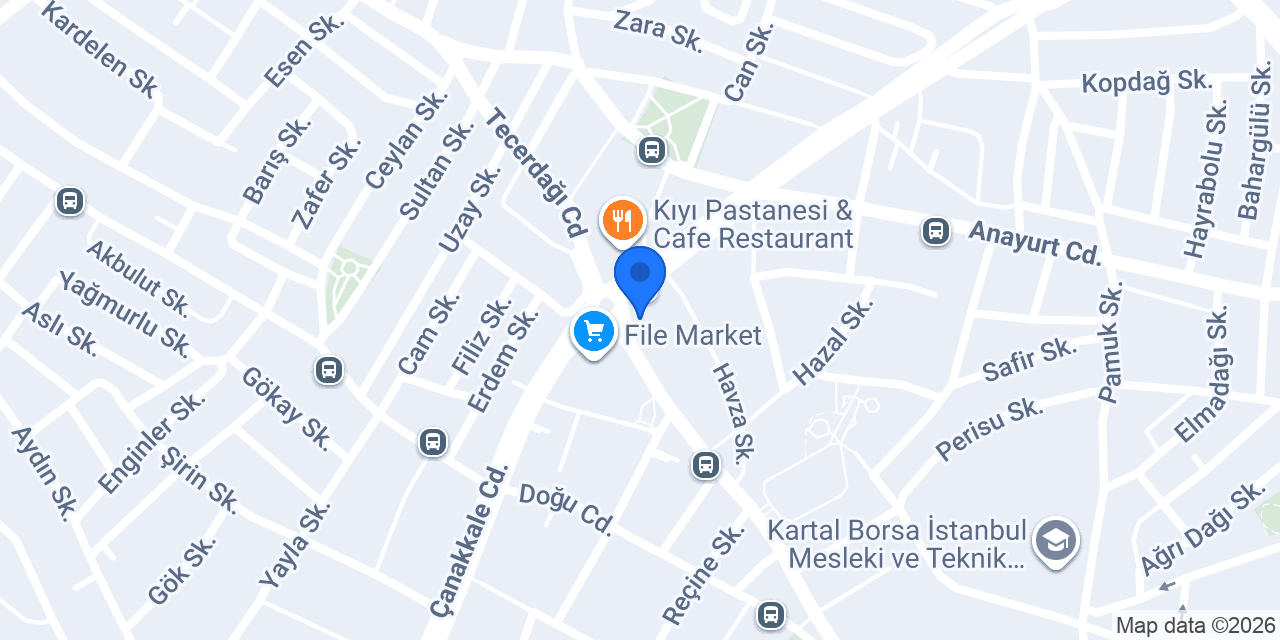 Diş Hekimi Rabia TAŞKIN konumu