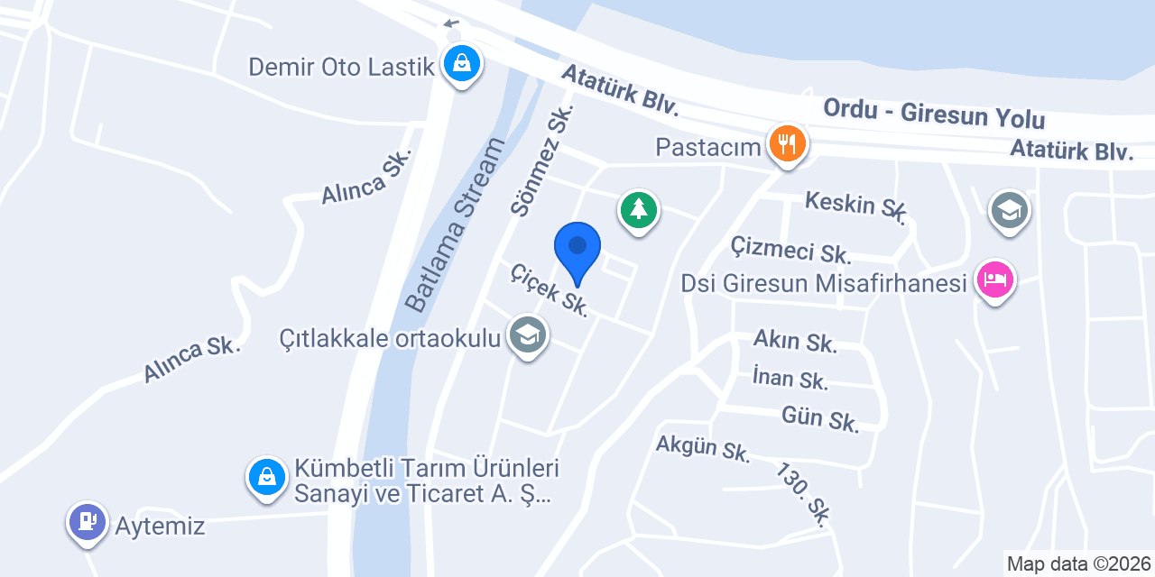 CRN TEKNİK konumu