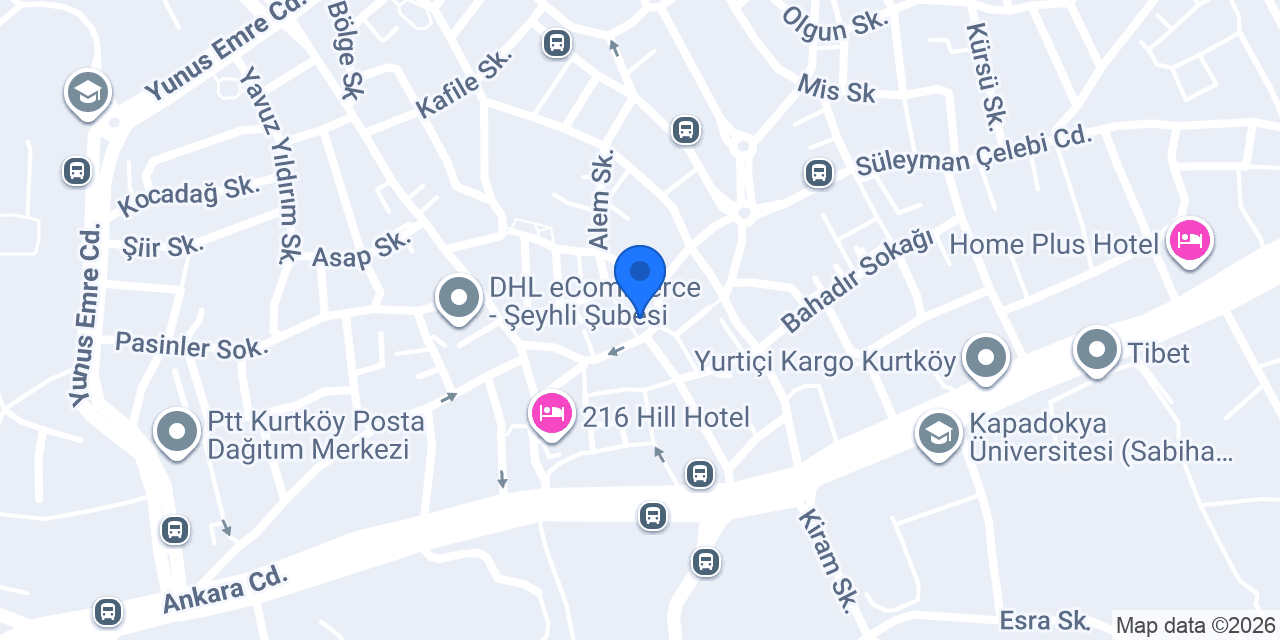 Şirin Döner konumu