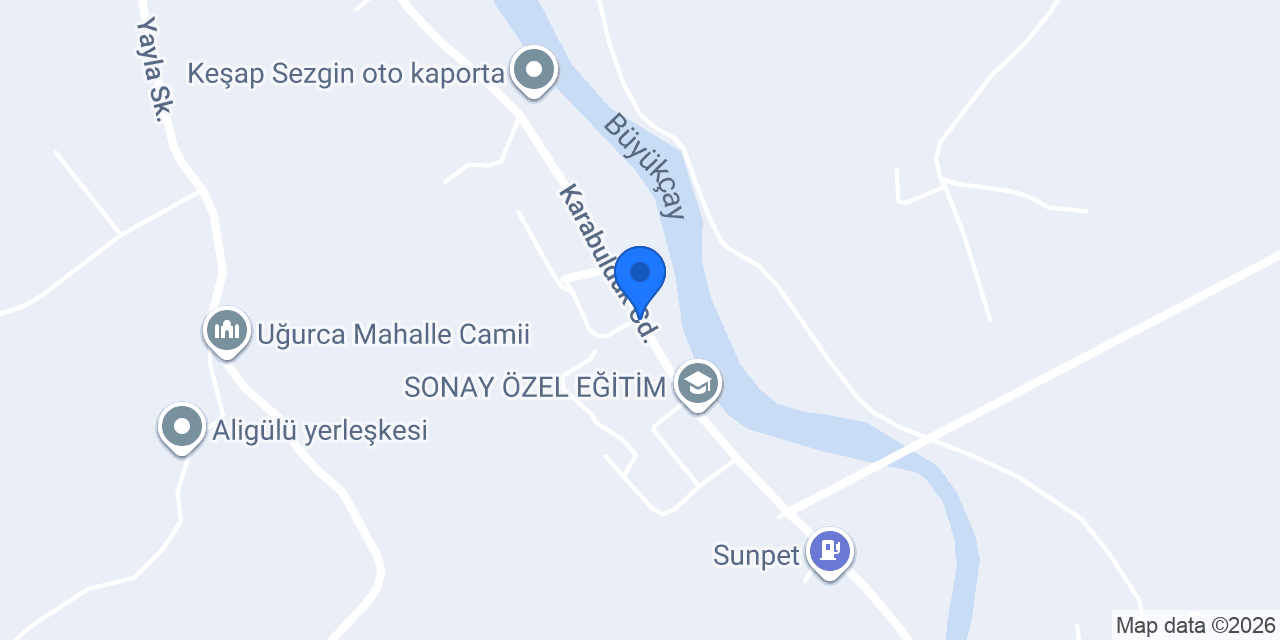Emirhan Yapı Malzemeleri konumu