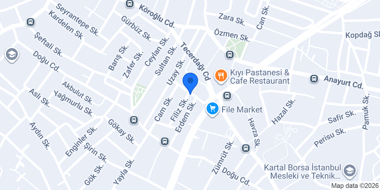 Ateş İnşaat Yapı konumu