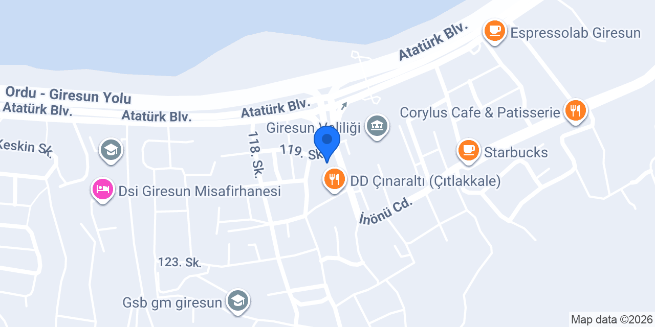 Şampiyon Kokoreç Giresun konumu