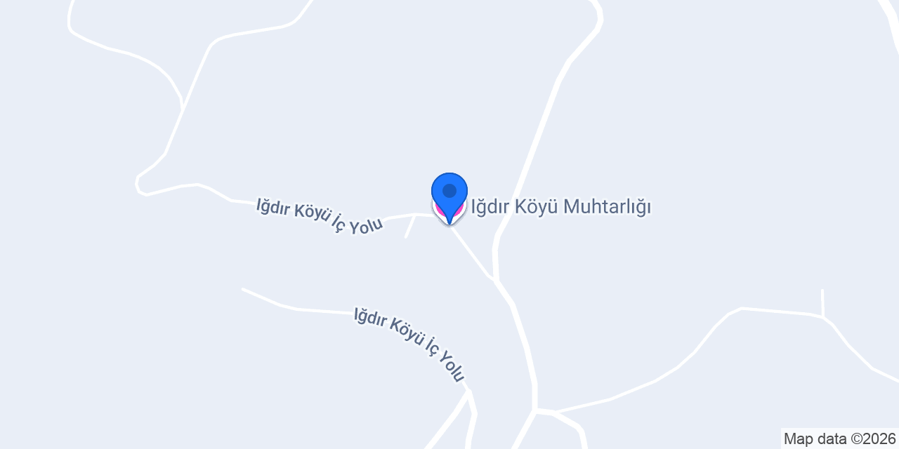 Iğdır Köyü Muhtarlığı konumu