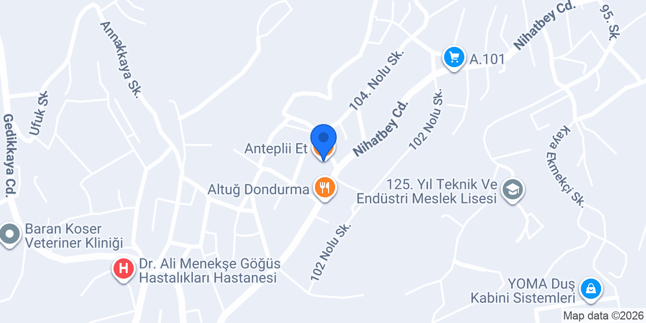 Anteplii Et konumu