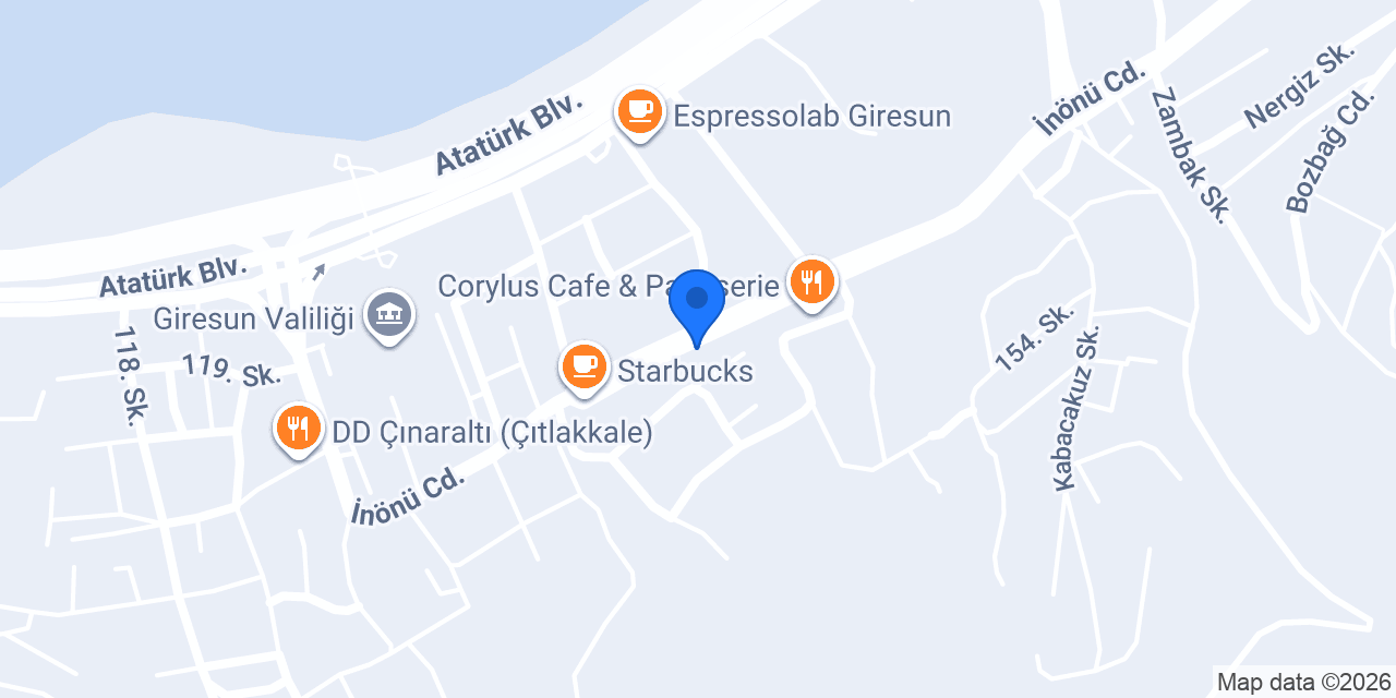 Chocolabs Giresun konumu