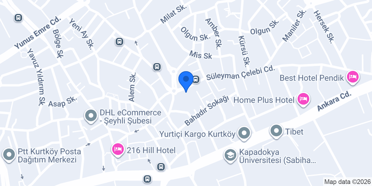 Elit AVM konumu