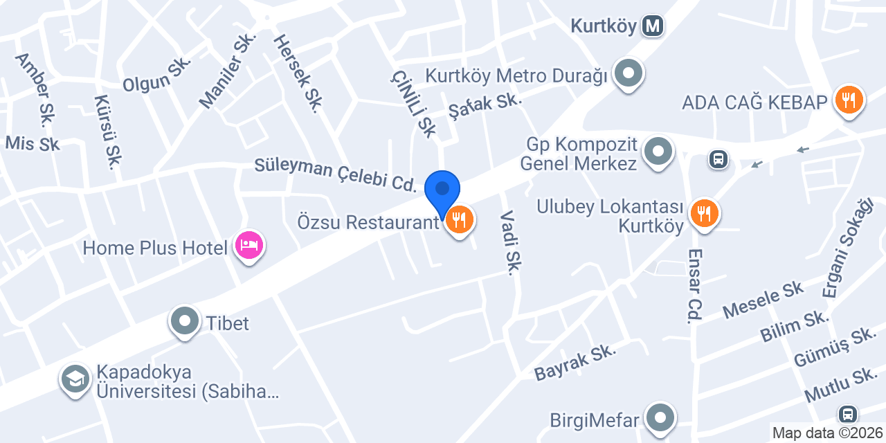 Antep işi konumu