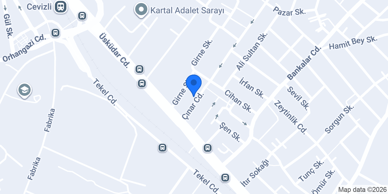 Eczane Merkez konumu