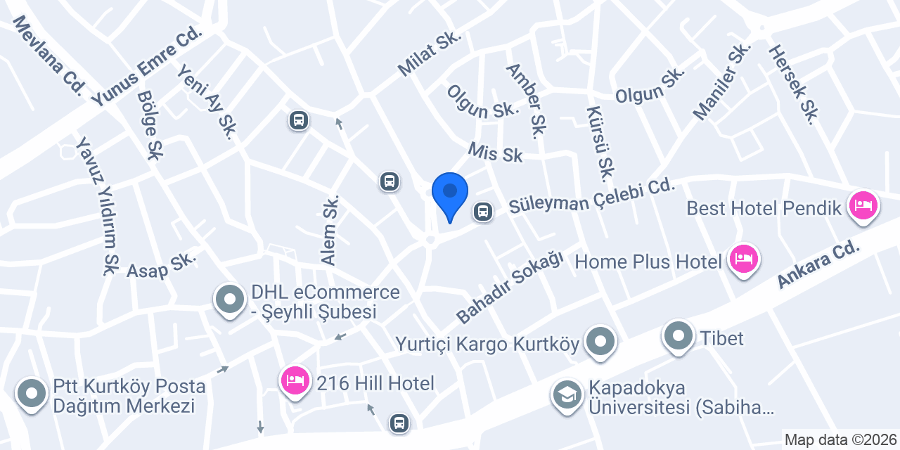 Tadım Dondurma konumu