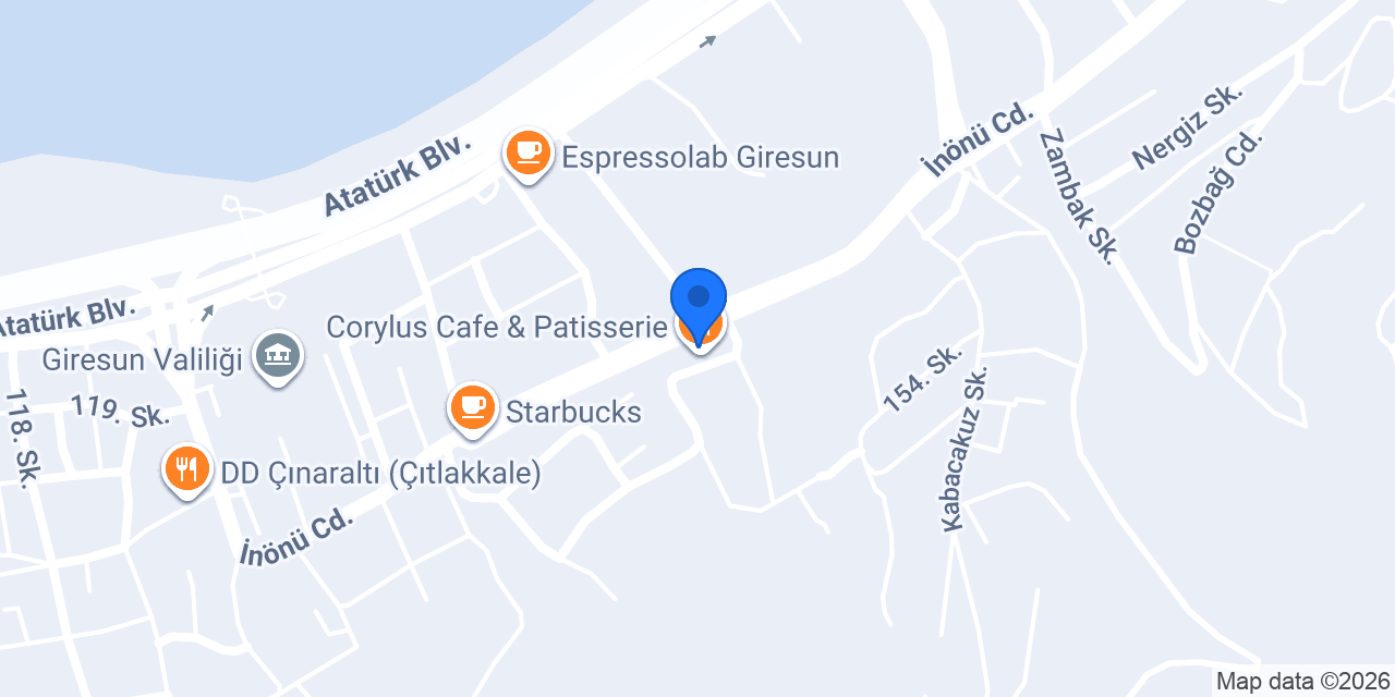 Corylus Cafe & Patisserie konumu