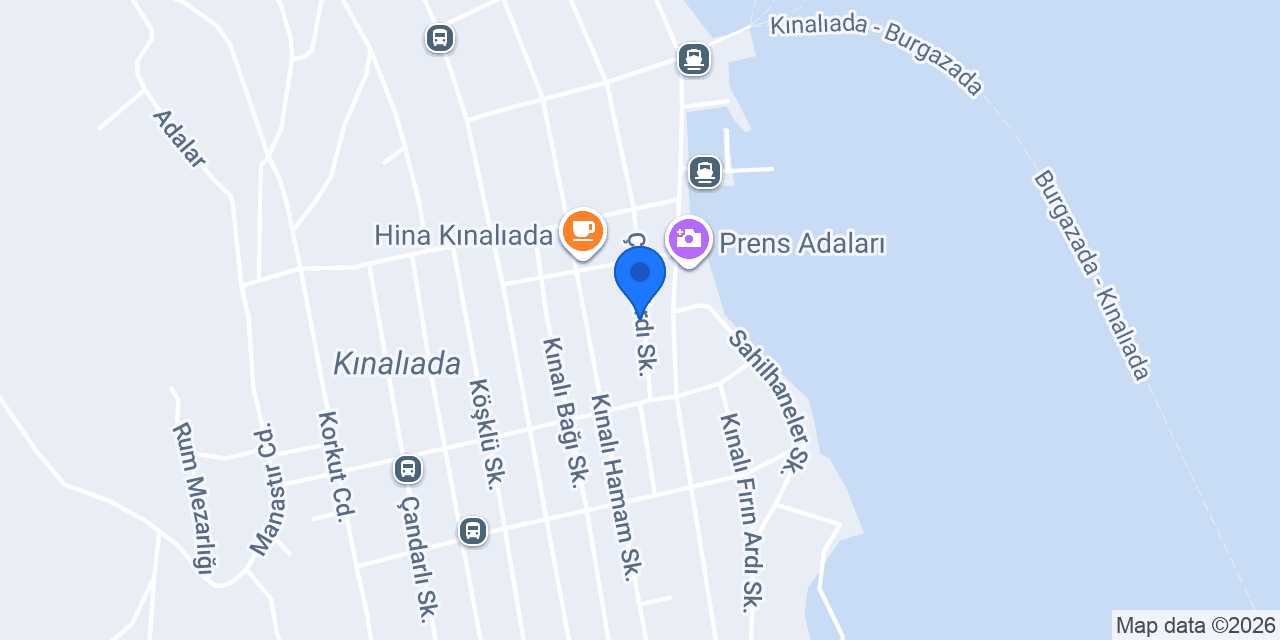 Poseidon Kınalıada konumu