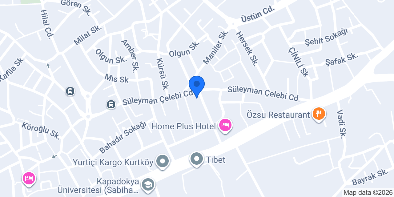 PENDİK ÇINAR OTOMOTİV konumu