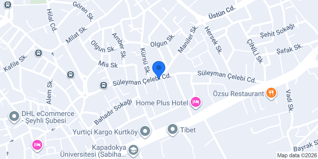 TEDO DONDURMA konumu