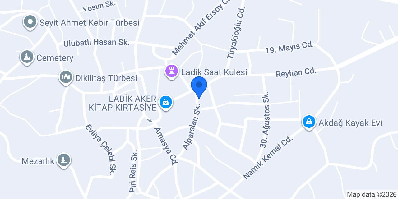 Başak Ekmek Fırını konumu