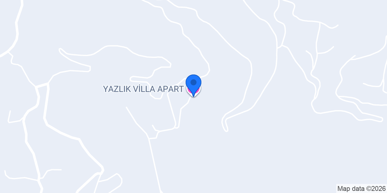 YAZLIK VİLLA APART konumu