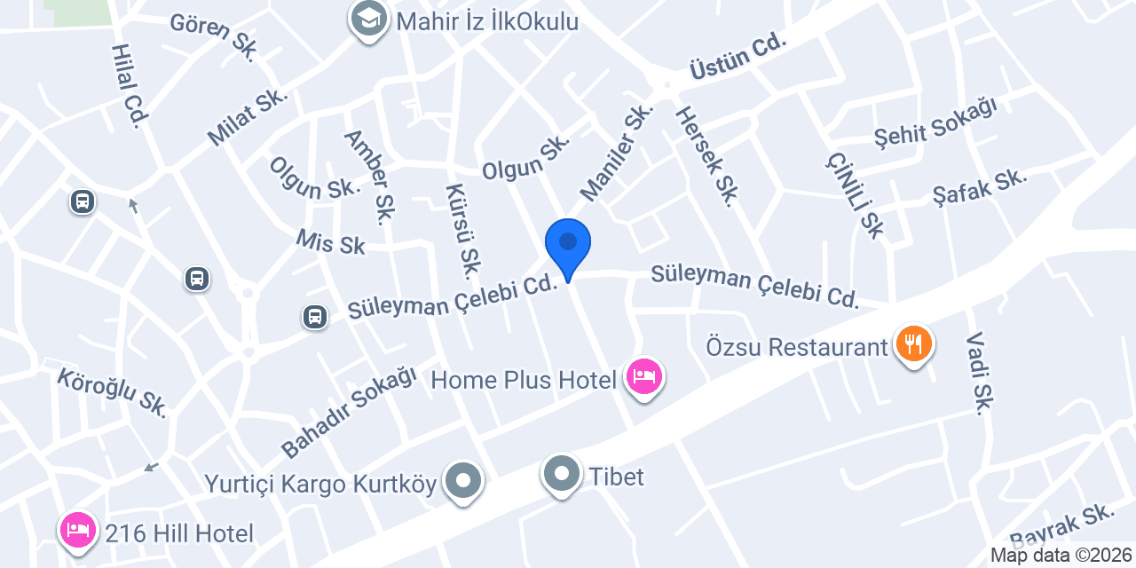 Heros Pizza Pendik konumu