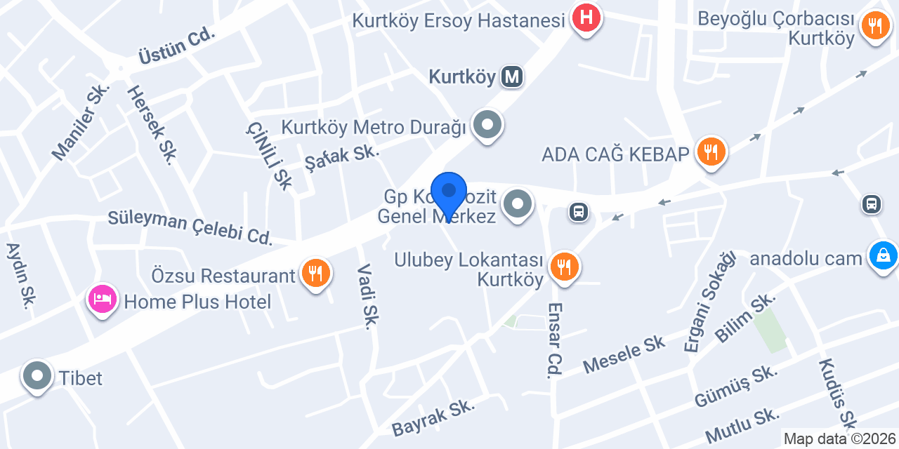 Akdeniz Toros Kurtköy konumu