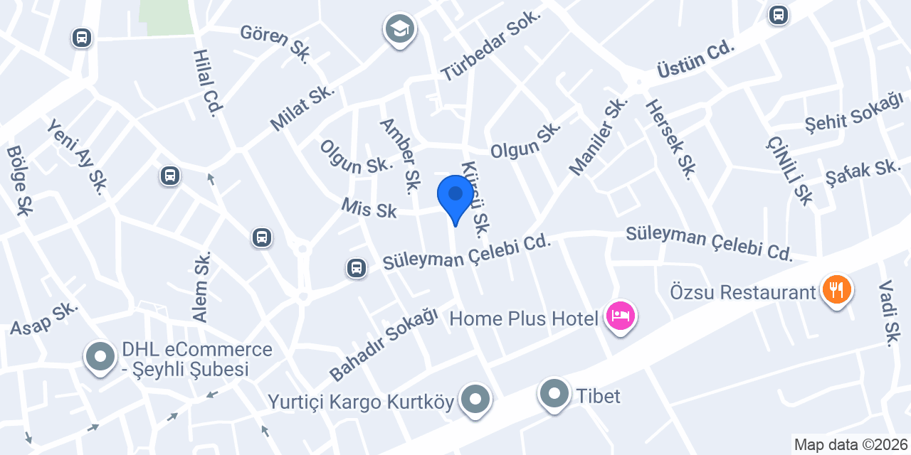 Ali Usta Makina konumu