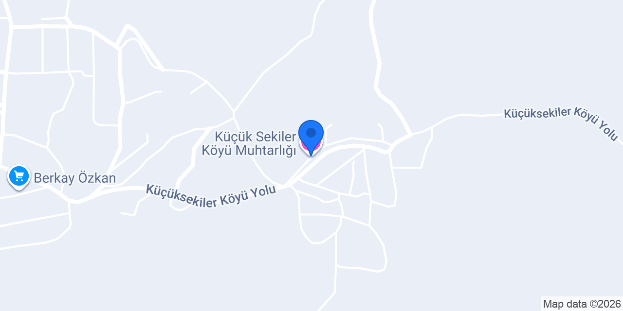Küçük Sekiler Köyü Muhtarlığı konumu
