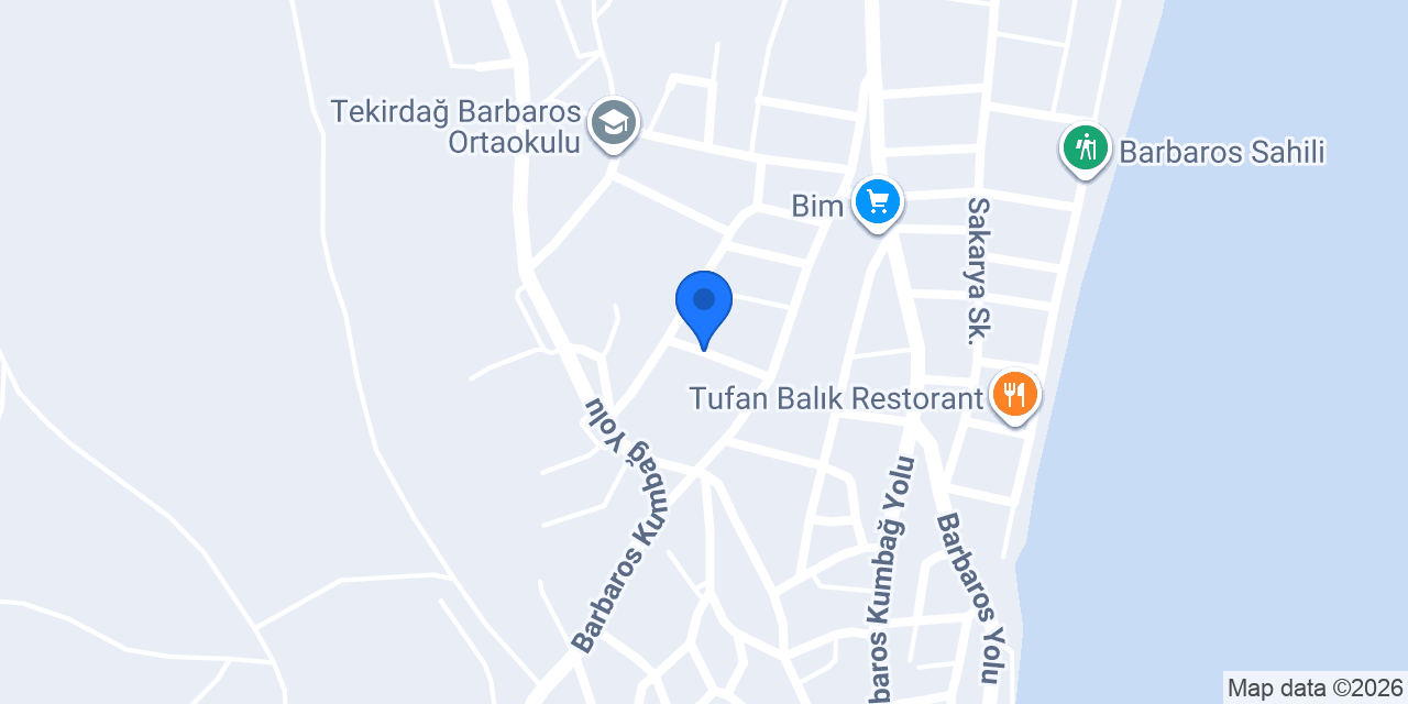 Tekirdağ mobilya konumu