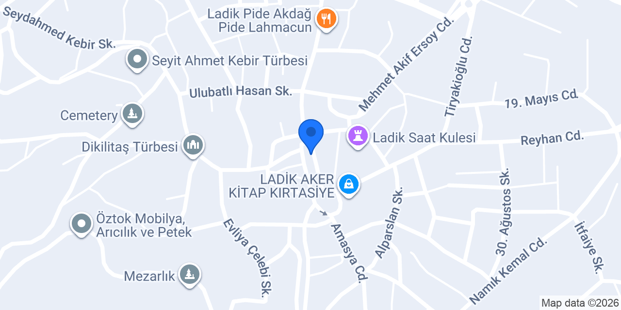 Erka Iletişim konumu