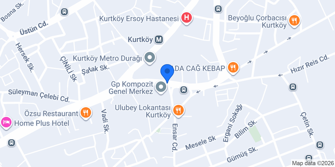 OZAN TEK konumu
