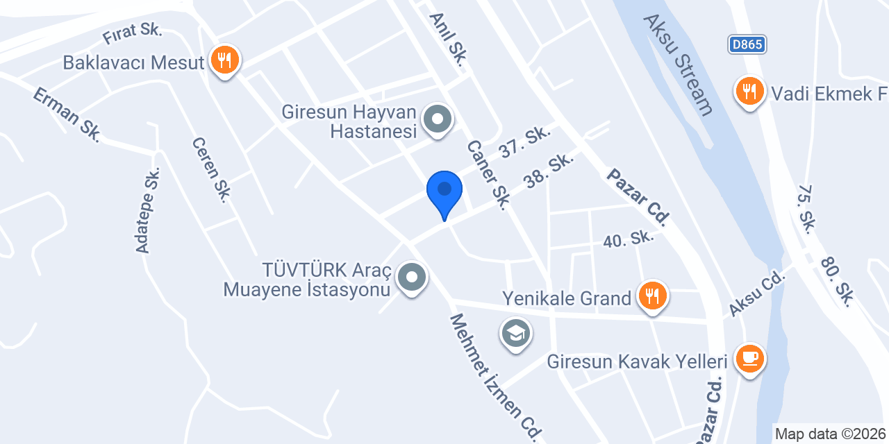 Neşe Dikim Evi Bay&Bayan Terzi konumu