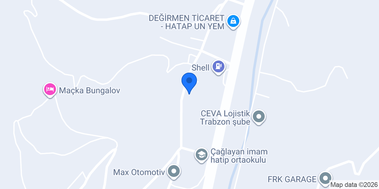 Trabzon Güvenİş Mermer Granit konumu