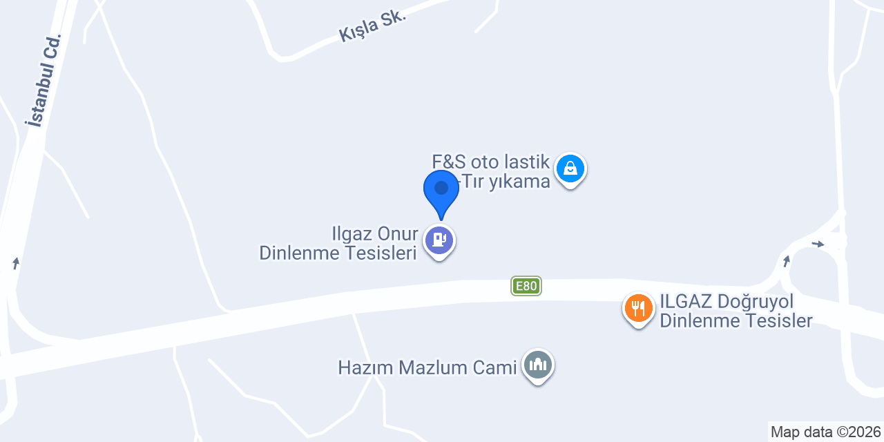 Olgassys Butik Otel konumu