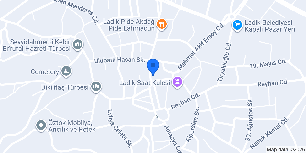 ÇİFTLİK PASTANESİ konumu