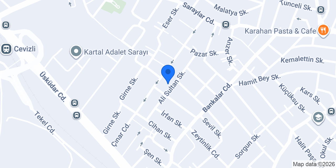 Bora İnşaat Dekorasyon konumu