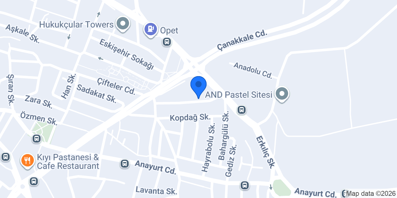 Akıncı Çilingir konumu