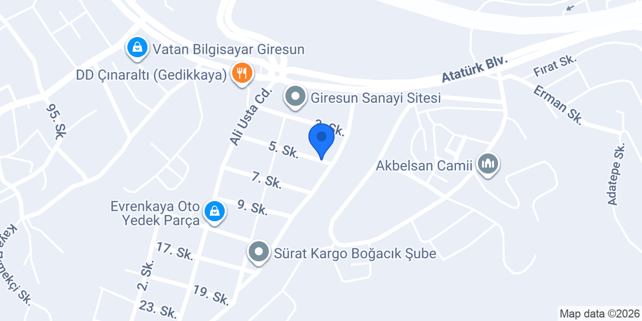 Continental - Hüsamettin Şehitoğlu konumu