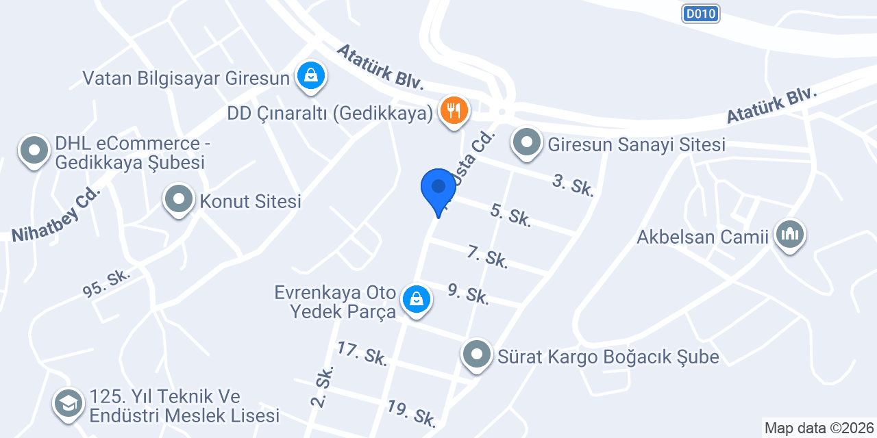 Sinan Usta´nin Yeri Yemek Salonu konumu