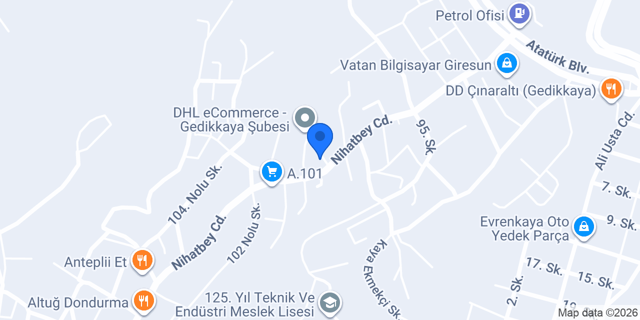 Dinç et mangal konumu