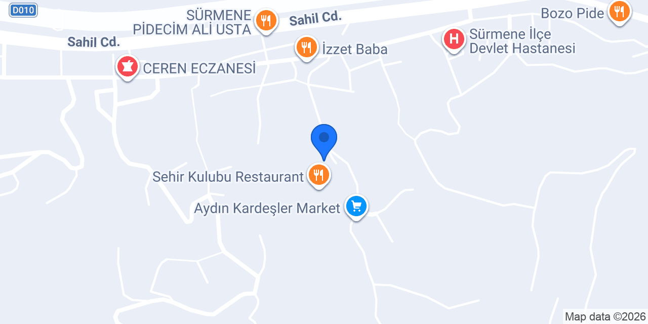 Sürmene Hasan Sadri Yetmişbir Anadolu Lisesi konumu