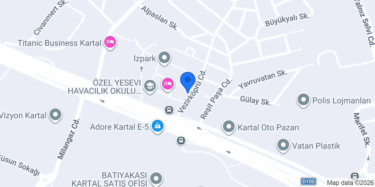Özel Dragos Tıp Merkezi konumu