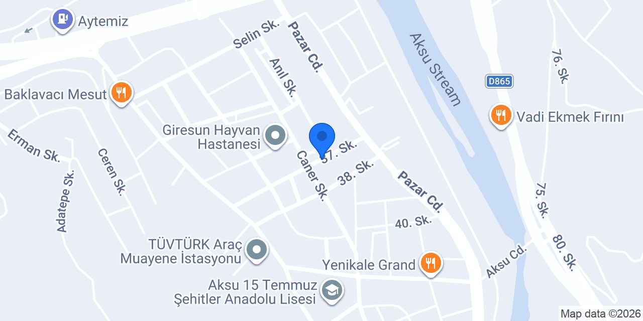 AB-I LEZİZ AKSU konumu