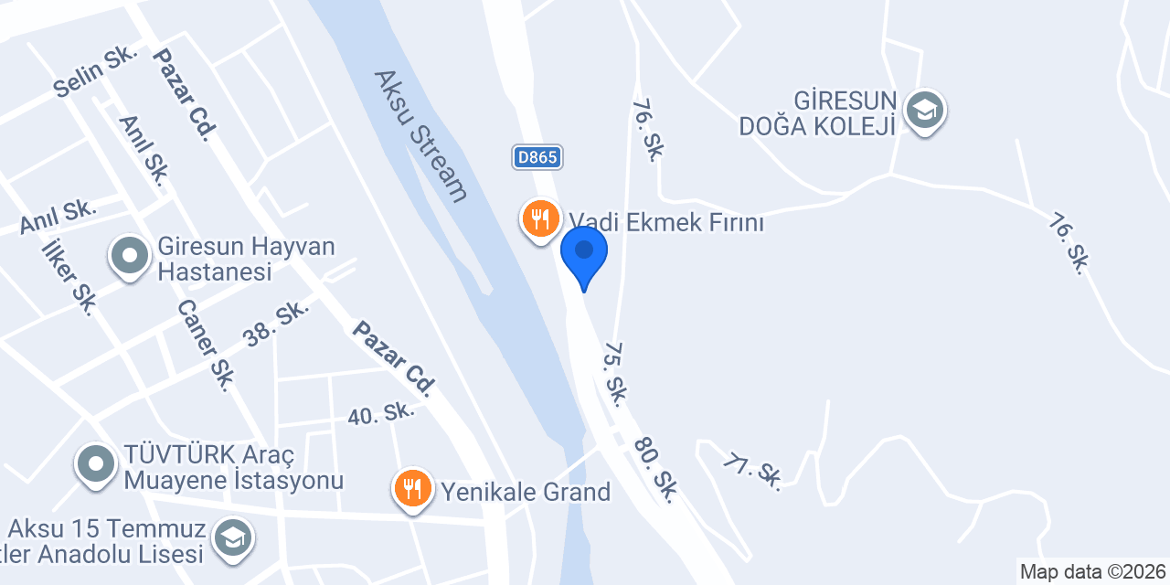 Alemdar Ticaret İnşaat Ve Yapi Malzemeleri Demir Sac Profil konumu