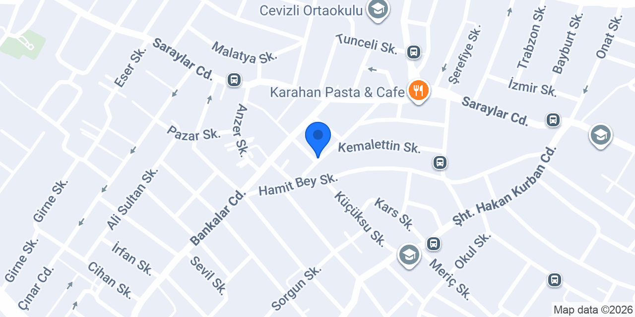Cevizli Ekmek konumu