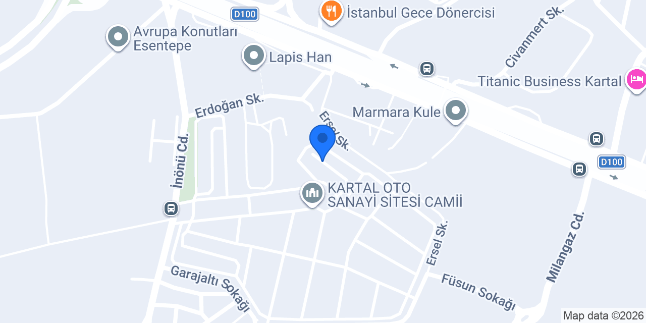 Çağdaş Civata Ve Hırdavat konumu