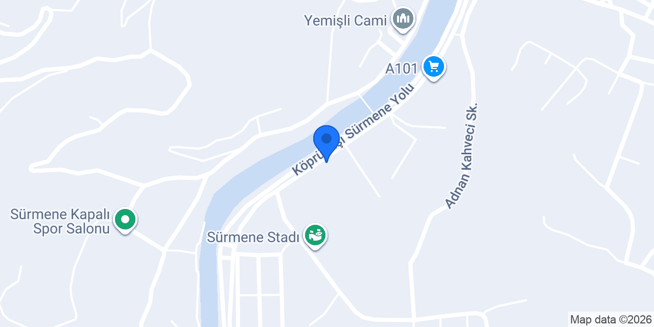 SÜRMENE BIÇAĞI PAZARLAMA konumu